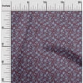 thumbnail image 2 of oneOone Viscose Jersey Dark Magenta Fabric Batik Craft Projects Decor Fabric Printed By The Yard 60 Inch Wide, 2 of 5