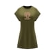 thumbnail image 1 of Vestido corto de verano para mujer, vestido de verano con cuello redondo para desplazamientos, regalo de cumpleaños , s S, 1 of 7