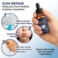 thumbnail image 4 of Gotas y enjuague bucal diarios. Líquido para el cuidado bucal diario. Ayuda a las encías y los dientes. Fórmulas suaves para el cuidado bucal. 50 ml., 4 of 4