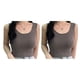 thumbnail image 3 of Qarigey Camiseta sin mangas corta para mujer, camisola sin costuras, camiseta con cuello cuadrado, chaleco corto de verano, ropa interior sin Type2 NO2, 3 of 6