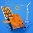 thumbnail image 3 of Controlador de generador de viento, Regulador de Generador de Turbinas Eólicas de Aleación de Aluminio 12V 24V 40a 300W-1000W Para Sistemas de Ventilaci de Edificios, 3 of 7