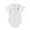 White, variant on WIBACKER Baby Boy Girl Short Sleeve Polo Bodysuit 100% Cotton Onesie Summer Romper 0-3 Months Newborn