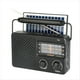 thumbnail image 1 of Radio Estéreo Portátil R-2011BTS AM FM SW con Reproducción de Tarjeta TF y USB, Radio de Emergencia con Carga Solar para Exteriores., 1 of 5