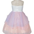 thumbnail image 4 of Girls Unicorn Costume Pageant Flower Princess Party Dress, 4 of 7
