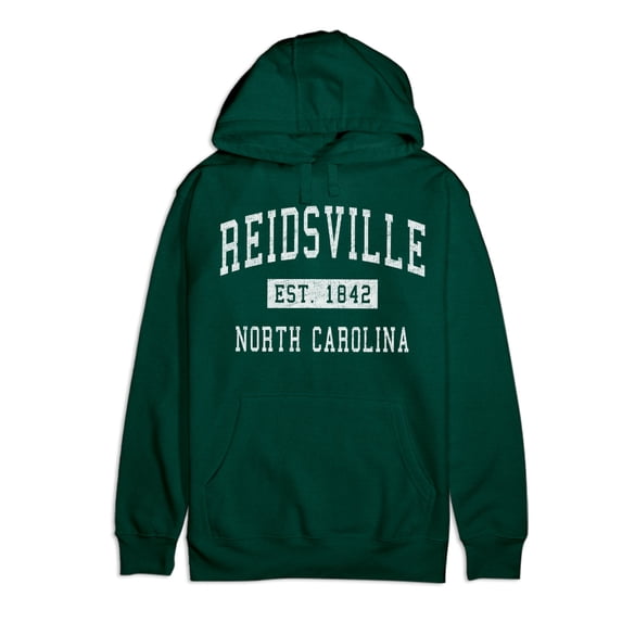 Reidsville North Carolina Classic Established Premium Cotton Hoodie