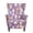 Cute Dog Pattern Violet, variant on SEANATIVE 2-Piece Wingback Chair Slipcover Soft Stretch Non-Slip Armchair Cover Machine Washable Wear-resistant Furniture Protector for Living Room Bedroom Decor, Camouflage Hunting Forest