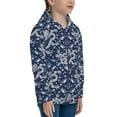 thumbnail image 5 of Kdxio Dragon Pattern Kids Boys Girls Zip Up Hoodie 3D Printed Hooded Sweatshirt Hoody Coat with Pocket 7-12 Y-Small, 5 of 6