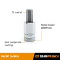 thumbnail image 2 of GEARWRENCH 1/2" Drive Hex Bit Metric Socket 10mm - 80660, 2 of 2