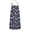 Pioneer Flower Floral-1, variant on Pioneer Flower Floral Print Pattern Cotton Linen Apron with Pockets, Waterproof Adjustable, 33x27 Inch for Kitchen, Gardening, BBQ, Salon