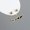 Gold, variant on 925 Sterling Silver Cute Wing Screw Back Ear Jacket Stud Earrings F1309-Silver
