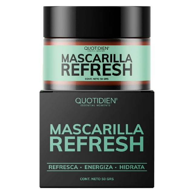Mascarilla Refresh Hidratante con Arcillas Quotidien 50g Mascarilla