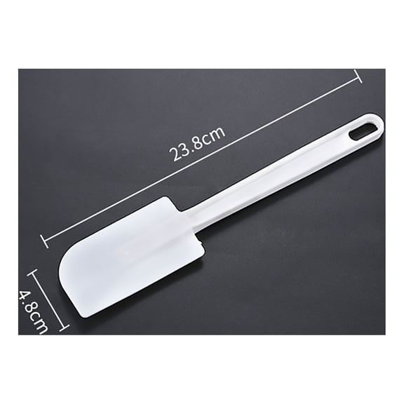 Huayishang Cooking Utensils Silicone Scraper for Cake Spatula Baking Cream Rubber Spatula Stirring Scraper A, Kitchen Essentials Clearance Sale