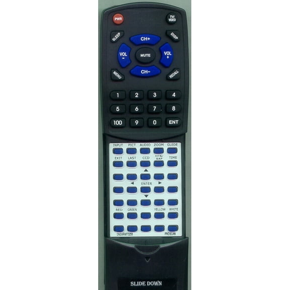Replacement Remote for PROSCAN 0NEW-RMT-0258, 0NEWRMT0258, 1058995, RT0NEWRMT0258, 42LA30H, 47LB45H, 42LA45H, 26LB30H, 32LB30H