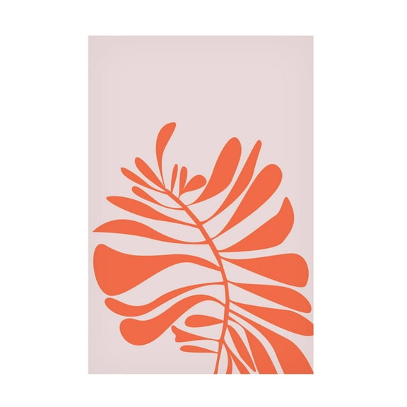 Trademark Fine Art Oju Design Palm Canvas Wall Art