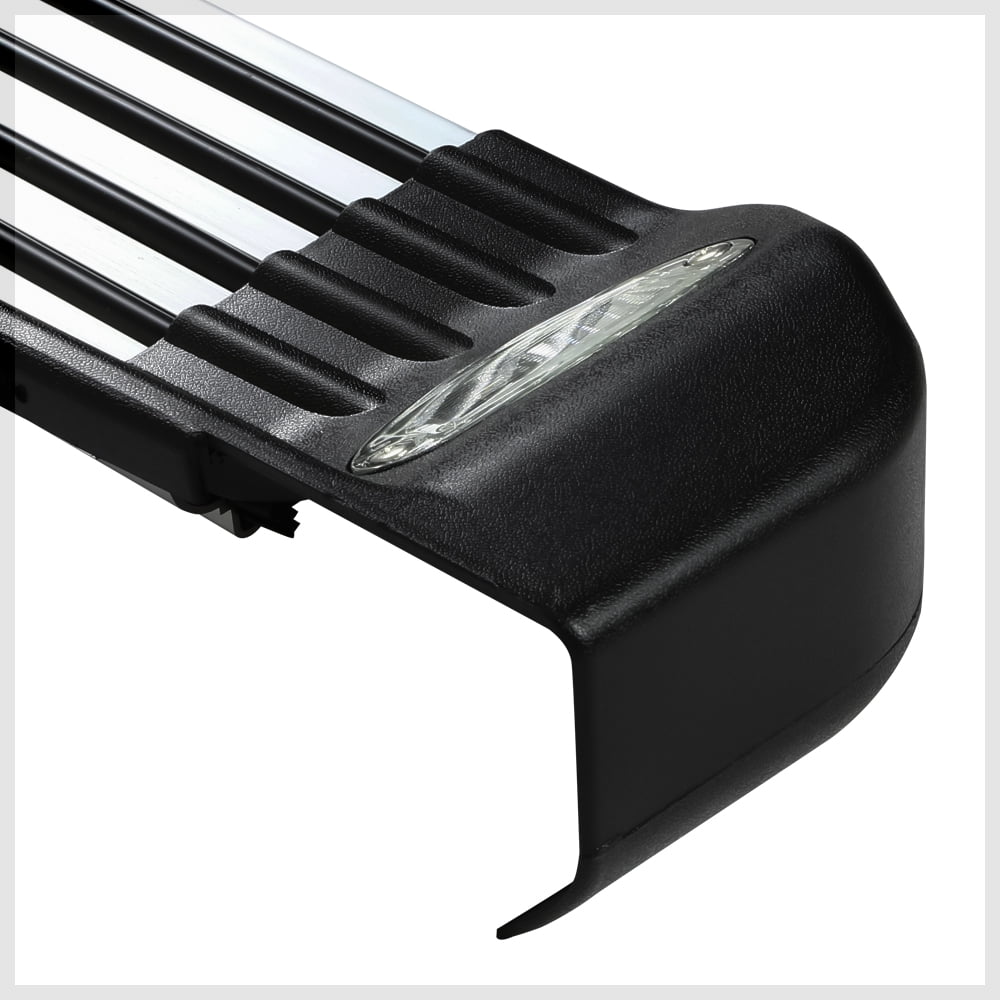 DNA Motoring For 07-18 Toyota Tundra Crew Cab LED Light 5.25" Wide Side Step Nerf Bar Running Boards