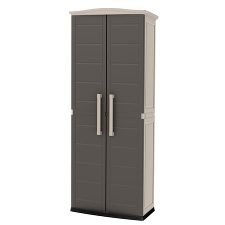 Keter Boston Tall Indoor/Outdoor Storage Utility Cabinet,