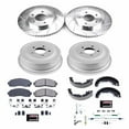 thumbnail image 3 of PowerStop Front and Rear Z23 Evolution Sport Brake Pad Rotor Drum and Shoe Kit Fits: CHEVROLET PONTIAC Select Models K15218DK, 3 of 10