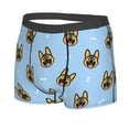 thumbnail image 2 of Disketp German Shepherd Puppy Men'S Boxer Briefs,Soft And Breathable Cotton Underwear With Comfortflex Waistband, 2 of 9