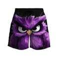 thumbnail image 4 of Yaoyar Men Swim Trunks 2026 Funny 3D Cartoon Expression Face Print Mens Beach Shorts Casual Boarding Short with Pockets, 4 of 6