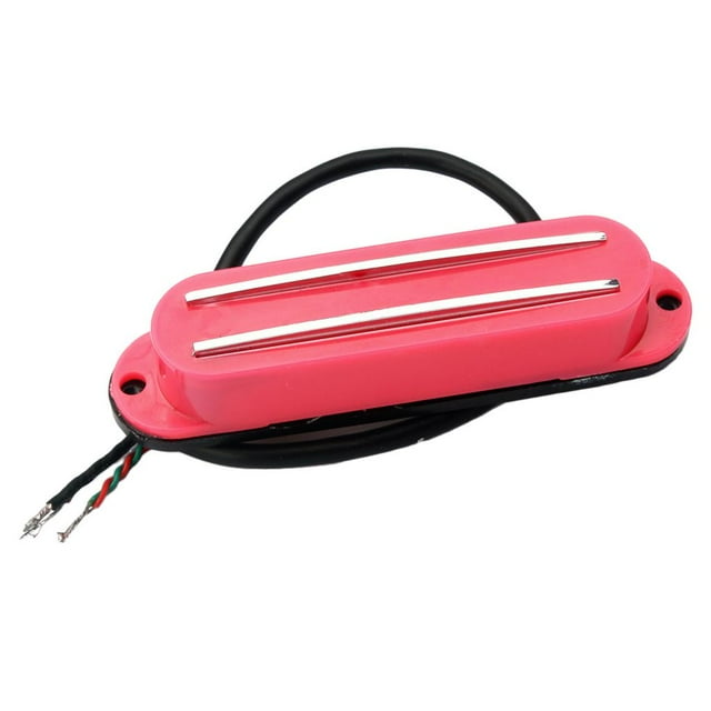 lionlar Guitare Simple Bobine Pickup Humbucker Cou Pickup pour Guitare Rouge