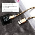 thumbnail image 4 of Any Photo - Personalized Couple Fleece Electric Blanket, 4 of 7