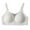 Beige, variant on Sopiago Plus Size Wireless Bras for Women Low Cut Deep V Bra No Underwire Padded Tshirt Seamless Bralettes for Women Khaki,L