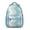 Sky-blue-12, variant on Botanical Mushroom Waterproof Bookbag - Spacious & Breathable Backpack with Spinal Support for Students