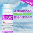 thumbnail image 5 of Relaxium Sleep Melts Maximum Strength with 10mg Melatonin, Ashwagandha & Magnesium Glycinate – Fast Acting Sleep Aid, Vegan, Gluten Free, Berry Flavor, 100 Count, Made in USA, 5 of 8