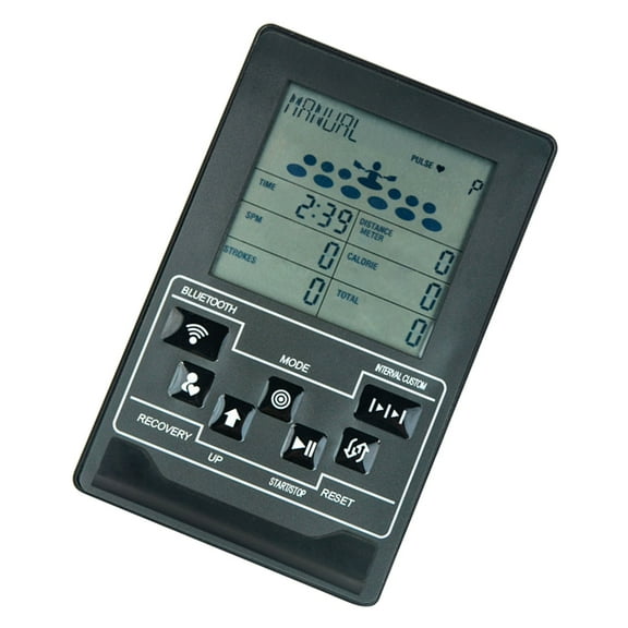 Adjustable Rowing Machine Monitor with Speedometer Odometer and Calorie Counter Suitable for Home Fitness Equipment