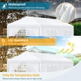 thumbnail image 3 of HOTEEL Party Tent 10x20 Canopy Tents for Parties with 6 Removable Sidewalls, Waterproof Outdoor Tent for Weddings and Events, 3 of 10