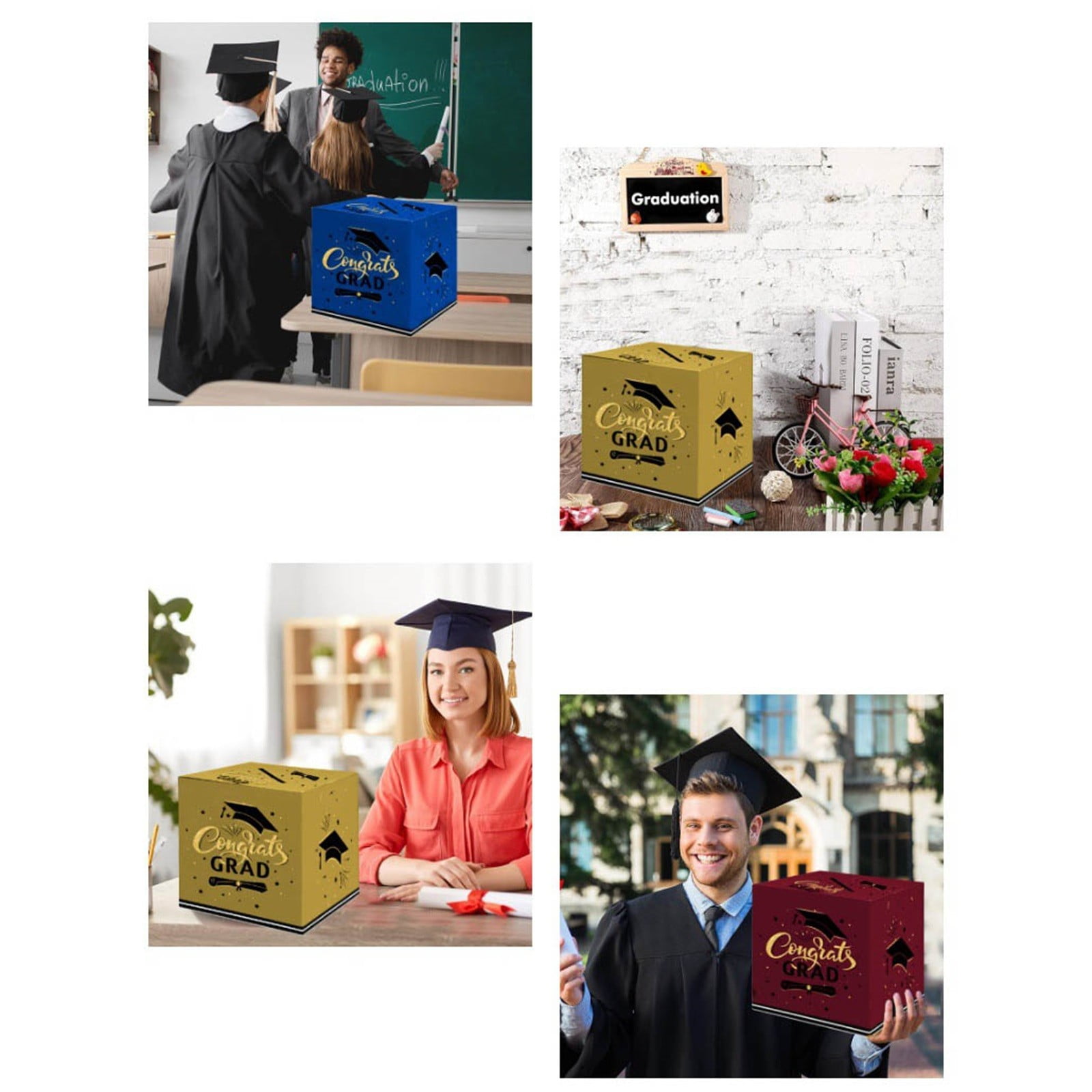 BNNG Graduation Card Box Holder 2024, Graduation Party Decorations