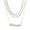 Scorpio, variant on 12 Constellation Multilayer Necklace Choker Zodiac Letter Snake Chain Rhinestone Crystal Tennis Chain Collar Birthday Jewelry Gift for Women