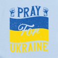 thumbnail image 2 of CafePress - Pray For Ukraine Body Suit - Long Sleeve Cotton Baby Bodysuit, 2 of 4