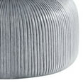 thumbnail image 4 of Lylie 30 Inch Coffee Table, Round Naturalistic Design, Gray Durable Cement, 4 of 5