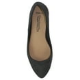 thumbnail image 2 of Hold Gray Suede City Classified Women Casual Wide Width Fit Flat Office Shoes Pointy Toe 7, 2 of 2