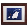 thumbnail image 3 of Carla Martell 'Umbrella Elephant' Matted Framed Art, 3 of 5