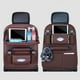 thumbnail image 5 of Riwesomey Auto asiento trasero organizador vehículo silla teléfono tableta beber botella titular almacenamiento bolsa de bolsillo Ventana automotriz color café ordinario, 5 of 8