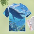 thumbnail image 4 of Ocean Life Adventure Women's Short Sleeve Tops Casual Blouses T Shirt, 4 of 7