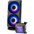 thumbnail image 2 of MSI MAG CORELIQUID A15 240 WMT ARGB Liquid CPU Cooler - 240mm AIO, UNI Bracket, Intel AMD (LGA 1700/1851/AM4/AM5), Pre-installed Fans - Black, 2 of 8