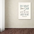 thumbnail image 2 of Trademark Fine Art "Do What You Can II" Canvas Art by Megan Romo, 2 of 3