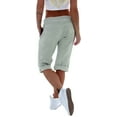thumbnail image 2 of Casual Women Plus Size Jogger Capri Pants, 2 of 2