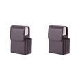 thumbnail image 4 of jesticaly Easy To Close And Open PU Cigarette Case For Business Cards Business Card Case Cigarette Cases Lychee brown 2Set, 4 of 6