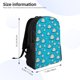 thumbnail image 4 of Fotbe Hippo In Water Head Mochila de Viaje para Laptop, Mochila Ejecutiva Delgada y Resistente 15.6", 4 of 8