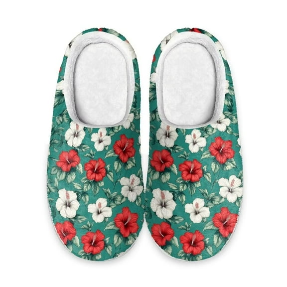 Whosucclay Cotton Slippers for Women Comfortable and Warm Anti-Skid Sole Slipper Cotton Slippers