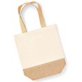 thumbnail image 2 of Westford Mill - Bolsa de tela con base de yute (Natural), 2 of 2