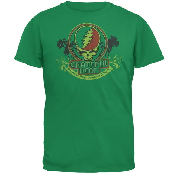 Grateful Dead Men's Montego Bay Soft Short Sleeve T Shirt