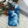 thumbnail image 5 of FKBRCL4U Compatible with iPhone 12/iPhone 12 Pro Case, Abstract Vast Ocean Pattern for Girl Full Body Design Soft Silicone Drop Shock Scratch Protection for iPhone 12/iPhone 12 Pro, 5 of 7