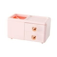 thumbnail image 3 of DOLITY Office Desk Organizer Copmact Pen Holder for Classroom pink bear, 3 of 9