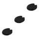 thumbnail image 5 of Monstrate Cojín para silla de esponja viscoelástica extragrueso de poliéster - Fijado a sillas y sin dañar las sillas Alto 3 Malla negra 40 * Type1 NO1, 5 of 6