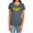 Charcoal, variant on DC Wonder Woman Logo Dist Women's T Shirt, Charcoal, Large